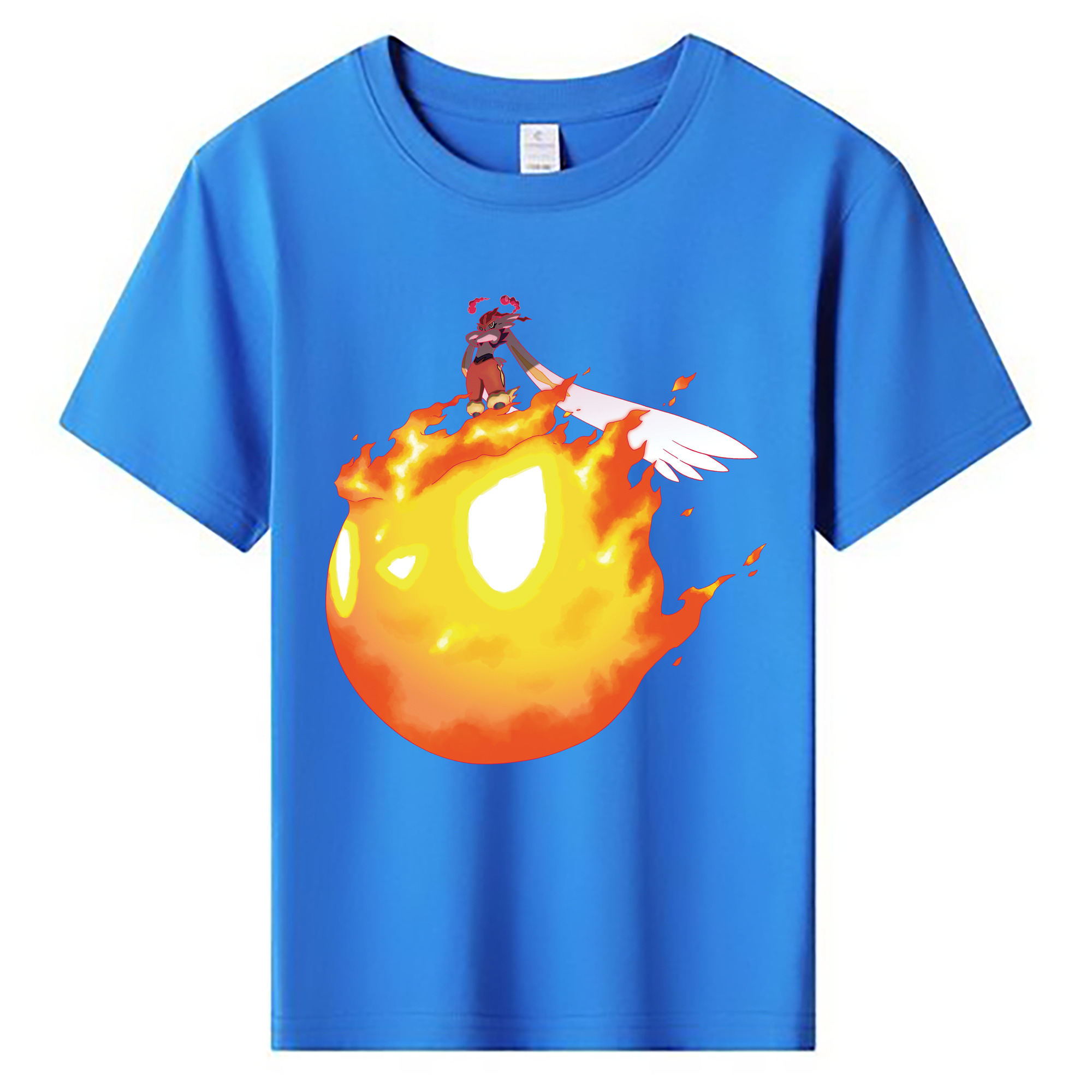 （画像用） ポケットモンスター Pokémon 綿100％キッズTシャツ（フロントプリント）
